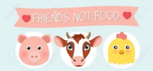 go vegan animales no son comida