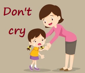 don't cry - said not to cry
